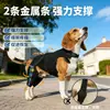 Equipo de Protección para Perros Protectores de Patas Protectores Articulares Arnés de Pecho Marco de Soporte para Lesión de Luxación de Rodilla Canina