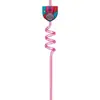 Nuevas Pajitas Espirales de Colores de Zootopia Pajitas Reutilizables Parche de Pegamento Suave Pajitas de Tubo Curvo Venta al por Mayor