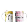 Nuevos Productos de Exportación en Abril Taza de Cerámica con Temática del Día de la Madre Regalo de Cumpleaños para Mamá Vaso de Agua