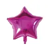 Comercio Exterior Globos de 18 pulgadas en Forma de Corazón y Estrella de Cinco Puntas en Varias Formas, Decoración de Habitación de Boda, Globos de Nochevieja, Globos de Helio