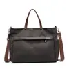 Bolsa de Ombro de Lona Estilo Novo 2026, Bolsa Tote Simples e Fashion, Bolsa de Mão Transversal Feminina de Grande Capacidade, Bolsa de Ombro Tendência