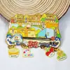 [Hebei] Shijiazhuang Chengde Qinhuangdao Atrações Turísticas Lembrancinhas Adesivos de Geladeira de Madeira Presentes Criativos Atacado