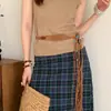 Cinturón Trenzado Colorido de Cuentas Estilo Étnico Retro para Mujer Estilo Bohemio con Cuerda para la Cintura para Faldas y Jeans