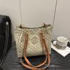 Bolso de Hombro Estampado Retro para Mujer, Bolso Tote Casual y Sencillo de Gran Capacidad, Nuevo Estilo 2026, Bolso de Mano Elegante para el Trabajo