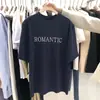 Camiseta de manga corta de algodón puro holgada de talla grande estilo europeo para mujer, top de verano de longitud media que cubre el trasero, elegante, rejuvenecedor, adelgazante, ins