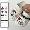 Acessórios para sapatos de furo Material DIY Fivela de sapato Flor de sapato Pelúcia Gato KT HelloKitty Decoração Cruzada e-commerce