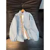 Chaqueta de retazos a cuadros estilo retro transfronteriza americana, nueva colección de otoño, atuendo de pareja de alta gama, prenda exterior de corte limpio, marca de moda