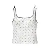 Comercio Exterior Transfronterizo al por Mayor 2026 Nuevo Estilo Europeo y Americano Ropa de Mujer Moda Casual Versátil Top Corto de Tirantes con Lunares