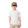 Camiseta Deportiva Casual de Malla Helada para Niños, Manga Corta, Tallas Pequeña y Mediana, Niños y Niñas, Nueva de Verano, Color Caramelo, Cuello Redondo, Una Pieza