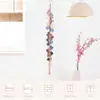 Amazon Estante Colgante para Guardar Pinzas de Pelo, Estilo Bohemio Personalizado Colgador de Pared para Pasadores Estante de Exhibición de Cuerda de Cáñamo