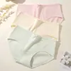 Ropa Interior para Mujer 95% Algodón 10A Entrepierna Antibacteriana Algodón como una Nube Cómodo Transpirable Bragas Triángulo para Chicas Jóvenes Venta al por Mayor desde Fábrica