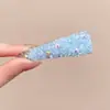 Nuevo Clip BB de Cristal Estilo Coreano Lleno de Diamantes, Clip Lateral de Lujo Accesible para Flequillo, Pinza para el Cabello de Gama Alta para la Parte Posterior de la Cabeza, Dulces Accesorios para el Cabello