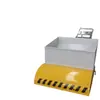 Pavimentadora pequeña de asfalto empujada a mano, alimentada por gasolina, pavimentadora de 1 m de ancho, máquina pavimentadora de carreteras tipo 100, pavimentadora de asfalto