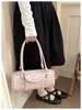 Bolso de Hombro Portátil de Nuevo Estilo, Bolso Cruzado, Bolso de Hombro Transfronterizo, Bolso Cilíndrico de Color Sólido