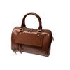 2025 Nuevo Bolso Boston de Cuero de Vaca de Primera Capa Curtido Vegetal Bolso de Mano para Mujer Bolso de Cuero Suave para Hombro y Cruzado para Mujer