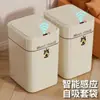 Cubo de Basura Inteligente para Sala de Estar del Hogar Sensor Adsorción Inodoro Baño Empaquetado Automático y Reemplazo de Bolsa Modelo Nuevo 2024