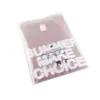 Bolsas de embalaje para ropa CPE esmeriladas, personalizables con impresión de logo, bolsas con cierre para prendas y bolsas de almacenamiento engrosadas para ropa