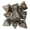 Un juego de 10 piezas de dados de ocho caras de dos colores de múltiples caras para juego de mesa de rol, juego de dados digitales de 8 caras, juego de dados