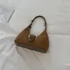 Bolsa de axila nicho estilo coreano para mulheres, nova coleção outono 2026, bolsa estilo bolinho estilosa e chique para trabalho e deslocamento, bolsa transversal