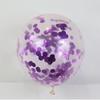 12 polegadas alto transparente confete balão conjunto de balão de casamento engrossado festa de aniversário festa de lantejoulas decorativa balão atacado