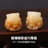Envío Gratis Cristal Natural Zorro Colgante Pequeño Colgante Hecho a Mano DIY Nueve Colas Zorro Accesorios para Pulsera Colgante de Jade Ágata