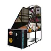Máquina de baloncesto de lujo a monedas para adultos y niños, máquina de baloncesto plegable, máquina de juego de entrenamiento en casa para interiores, equipo de arcade