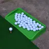 Caja de silicona para pelotas de golf PU caucho suave simulador interior campo de prácticas de golf suministros tapete de golpeo caja de pelotas