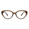Óculos de Leitura Moda Olho de Gato Estilo Coreano Anti-Luz Azul para Mulheres, Óculos com Armação Fashion de Alta Definição, Óculos Versáteis para um Look Natural
