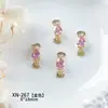 Bolsa de Dinheiro da Sorte para Ano Novo, Joia, Bolsa de Dinheiro de Zircônia Brilhante de Luxo Leve, Acessórios para Nail Art Estilo Chinês Olho de Gato Atacado