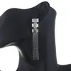 Pendientes de cadena de garra transfronterizos europeos y americanos, pendientes de borla de circonita de pedrería con degradado de color, pendientes de personalidad para mujer, fabricante E781