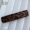 Pinza para el pelo de lunares de piel blanca y negra Estilo coreano Simple Versátil Pasador Pinza lateral Accesorio para el cabello