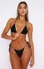 2025 Exportación Transfronteriza Nuevo Traje de Baño Bikini Deseo Puro para Mujer Traje de Baño Bikini de Tres Puntos Amazon Aliexpress
