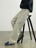 Pantalones Rectos Anchos Vintage para Hombre G-stone con Cintura Elástica en la Espalda, Pantalones Casuales de Corte Holgado de Moda para Hombre