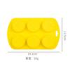 Forma de Cubo de Gelo de Silicone Fácil de Desenformar Doméstica Fruta Goma Chocolate Bolo Forma de Gelo DIY Forma de Vela de Aromaterapia