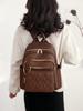 Mochila Nueva Casual para Damas de Color Sólido 2024 Moda Más Fácil de Combinar Viajero Urbano Mochila de Viaje para Exteriores al Mayoreo