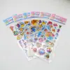 Pegatinas de Burbujas de Dibujos Animados Pegatinas de Recompensa de Elogio para Jardín de Infancia Pegatinas de Animales Culturales Cóncavas y Convexas para Niños Pegatinas de Caras Sonrientes de PVC
