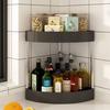 Estante Multifuncional de Almacenamiento para Cocina, Encimera, Esquina de Pared, Estante para Especias, Estante Triangular de Múltiples Niveles para Frascos de Condimentos Yx