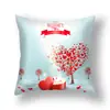 Almohada Cojín Decorativo Romántico de Globo para Hogar Estilo Sencillo Cojín Decorativo para Sofá Mesita de Noche Funda de Almohada Estampada Doble Cara para Cintura