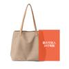 Bolsa Grande Impermeable Ligera de Tela Oxford Bolso Tote de Gran Capacidad Bolsa para Computadora Bolso de Hombro Sencillo para Viajero Bolso de Mano de Lona