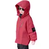 Jaqueta de Outono para Meninos Três em Um Corta-vento Roupas Infantis Estilo Primavera e Outono Roupa Superior à Prova de Vento e Impermeável para Bebês Roupa de Exterior para Meninos