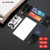 Cartões de membro para atacado do fabricante em estoque, cartões em branco de PVC, resistentes ao desgaste, com impressão colorida, cartões em branco com relevo UV para pontos