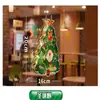 Amazon hot led cozinha janela ventosa pendurado luzes luzes de Natal decoração de Natal cena de férias luzes atmosfera