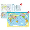 Rompecabezas Magnético del Mapa Mundial de China: Edición para Estudiantes Mapa de Regiones Políticas, Mapa Topográfico, Rompecabezas de Geografía, Enseñanza de Geografía