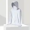 1333 UPF50 Jin Amônia Seda de Gelo Roupa de Proteção Solar Masculina e Feminina Roupa de Verão para a Pele com Capuz Roupa de Proteção Solar para Exterior