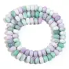 Rueda Floral de Vidrio Ábaco Cuentas Gradiente Color Mixto Pulsera Collar Pendiente Accesorios Kit de Materiales para Joyería Hecha a Mano DIY