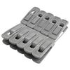 Clips Flocado Estilo Amazon con Colgador de Ropa Pinzas de Plástico Engrosadas para Secar Ropa Clips para Pantalones Fabricante Stock Listo Venta al por Mayor