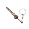 La Leyenda de Zelda Las Lágrimas del Reino circundante mini cerca de Wei modelo de arma espada juguete llavero colgante