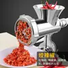 Moedor de Carne Multifuncional Ensacador de Linguiça Manual Pequeno Doméstico Moedor de Carne Manual com Manivela Máquina de Moer Máquina de Rechear Rechear Linguiça Linguiça Curada Pimenta