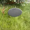Fornecimento direto da fábrica etiqueta de planta etiqueta de flor etiqueta de árvore frutífera placa de sinalização de jardim de aço inoxidável cartão de árvore de ardósia