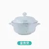 Conjunto de Tigelas e Pratos Jingdezhen para Uso Doméstico, Louça de Porcelana Óssea de Luxo Leve, Combinação de Tigela e Prato, Tigela de Inauguração, Hashis, Prato, Cerâmica